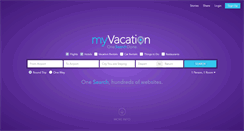 Desktop Screenshot of myvacation.com